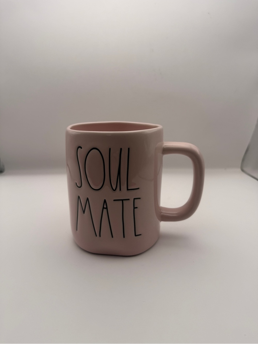 Rae Dunn Pink 'SOUL MATE' Ceramic Mug